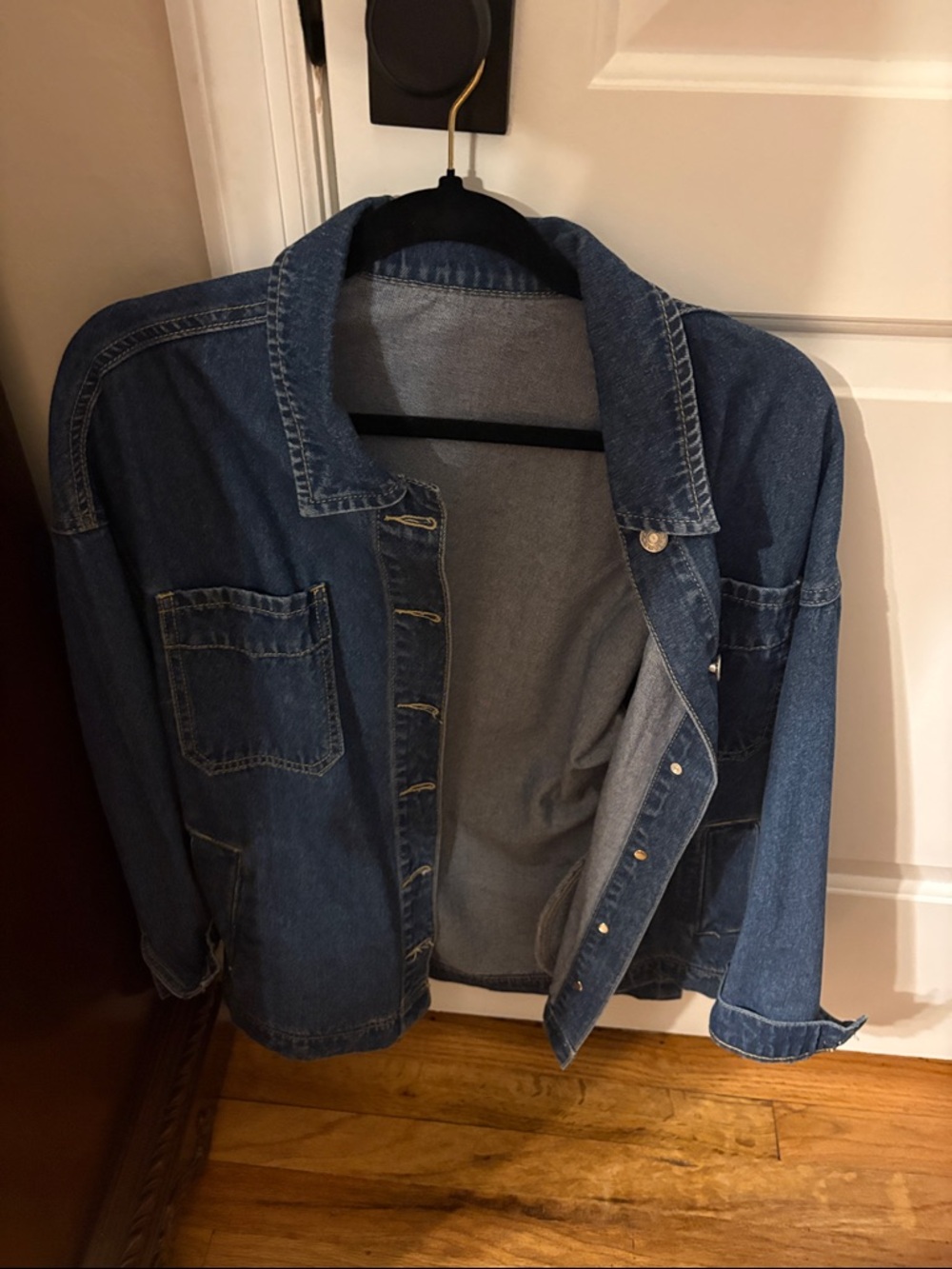 Classic Denim Jacket in Medium Blue